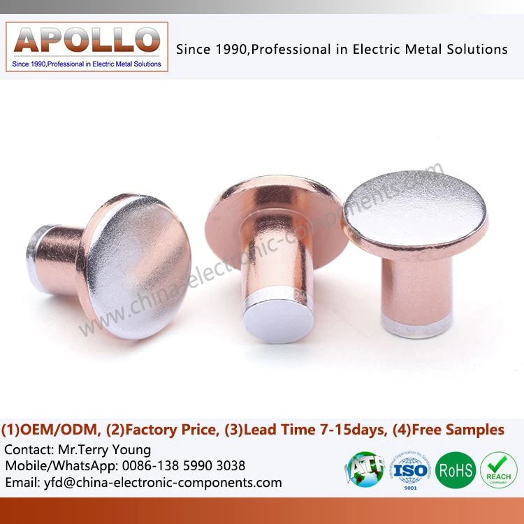 AgCuAg Multi-Layer Electrical Contacts