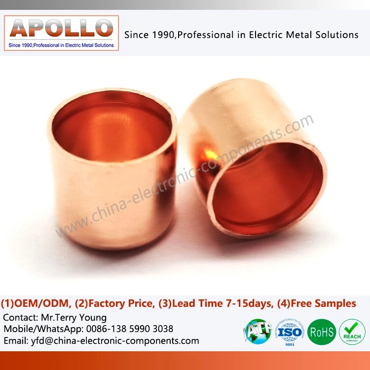 Copper Cap For Cylindrical Fuses factory