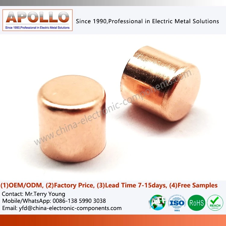 Copper Cap For Cylindrical Fuses suppliers