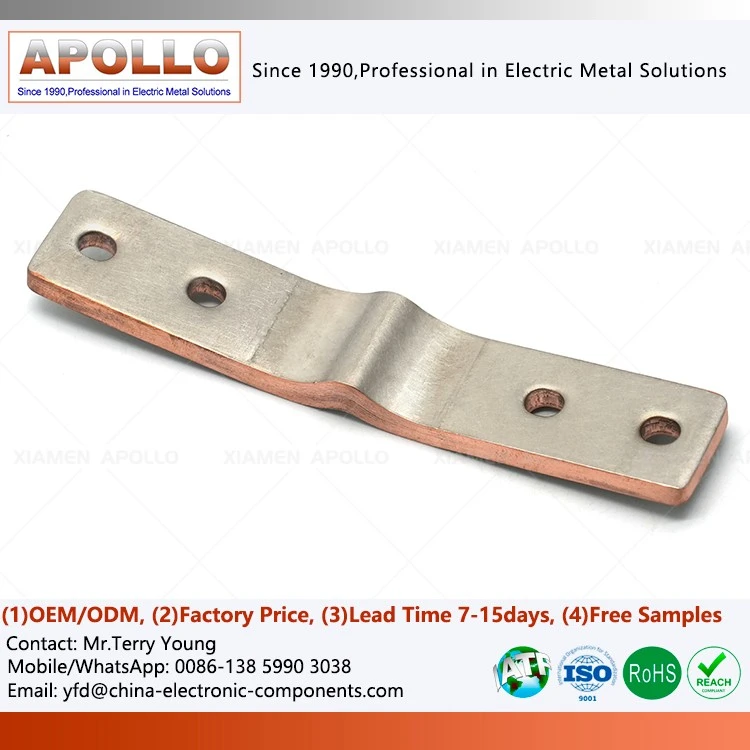Tinned Foil Connector for Electrical Battery