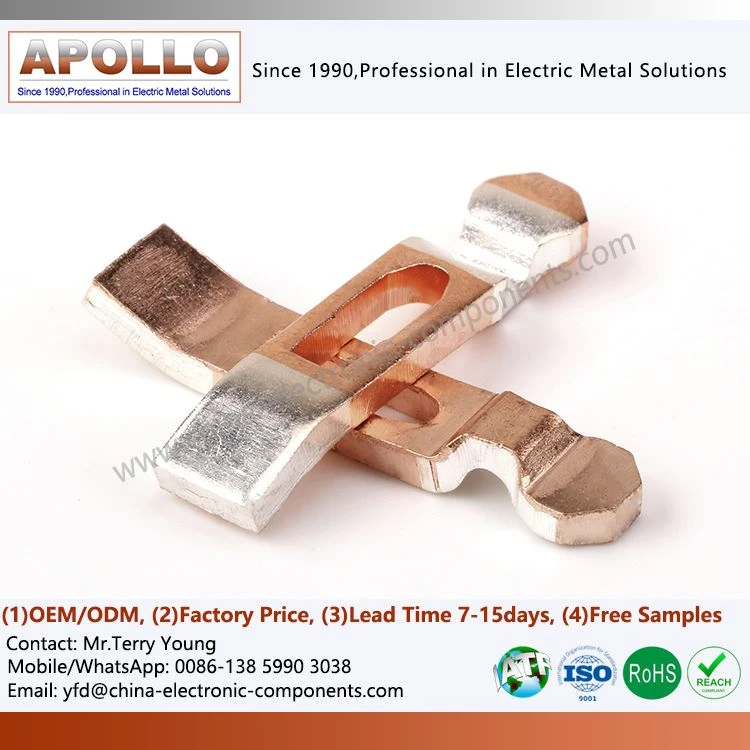 Electrical Contact Brazed Stamping Components