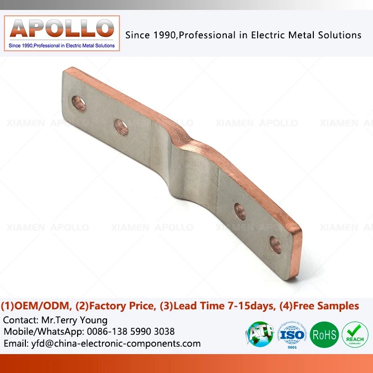 Tinned Foil Connector for Electrical Battery