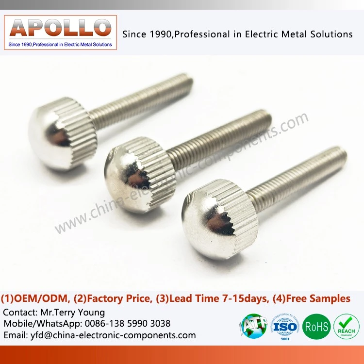 Knurled Machine Screw