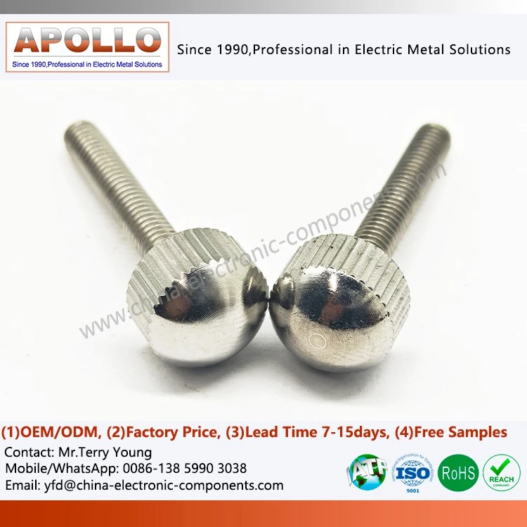 Thumb Screw With Knurled Head
