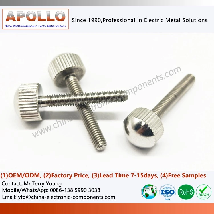 Knurled Panel Screw