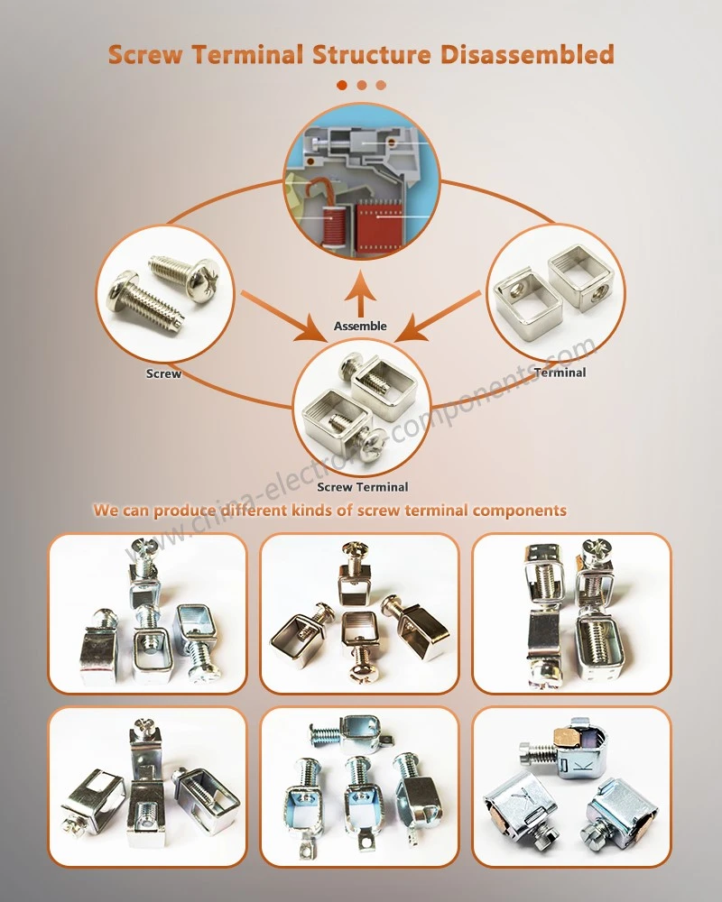 Circuit Meter Iron Terminal Crimping Frame Structure Disassembled Circuit Meter Iron Terminal Crimping Frame Structure Disassembled