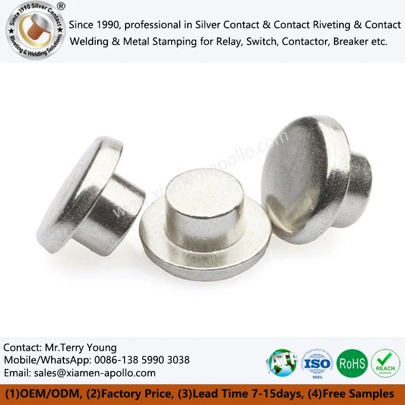 Silver nickel solid contact Silver nickel solid contact