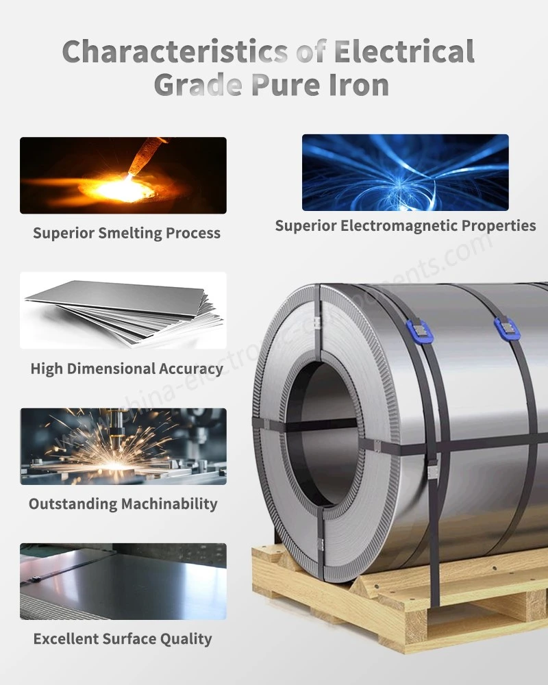 Characteristics of Electrical Grade Pure Iron for EV Relay armature plate Characteristics of Electrical Grade Pure Iron for EV Relay armature plate