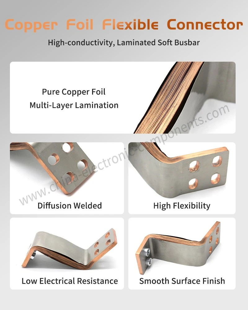 Flexible Copper Busbar For Resistance Welder for High-conductivity, Laminated Soft Busbar Flexible Copper Busbar For Resistance Welder for High-conductivity, Laminated Soft Busbar