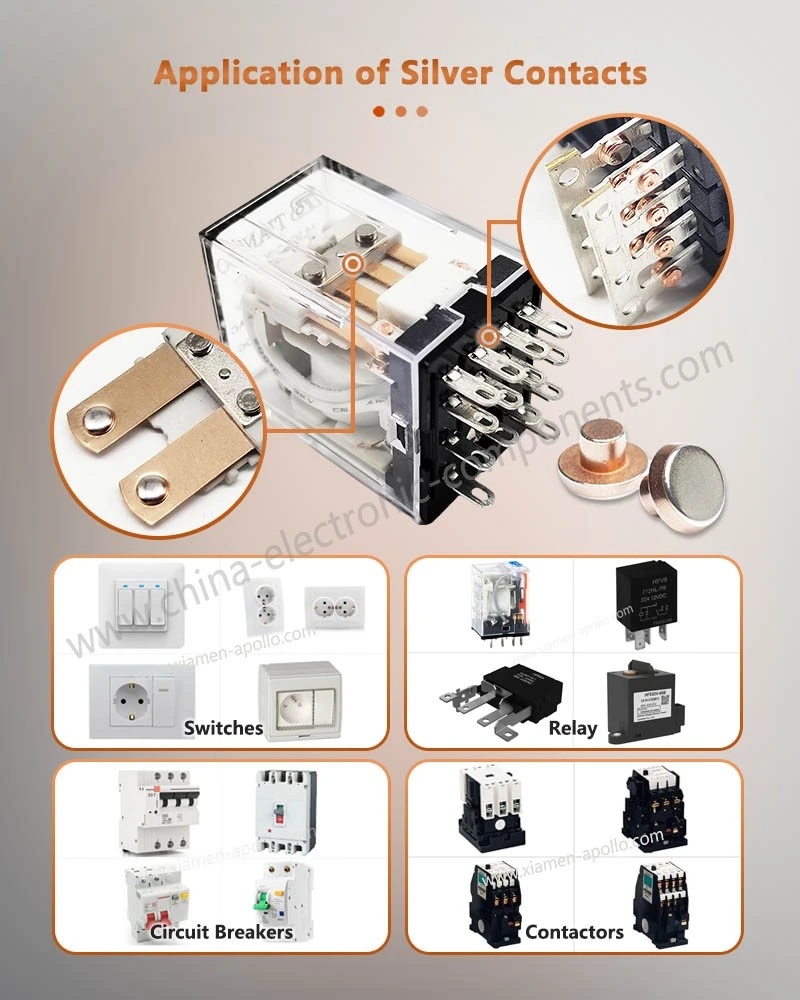 Application of Electrical Contact Point for Switches Application of Electrical Contact Point for Switches