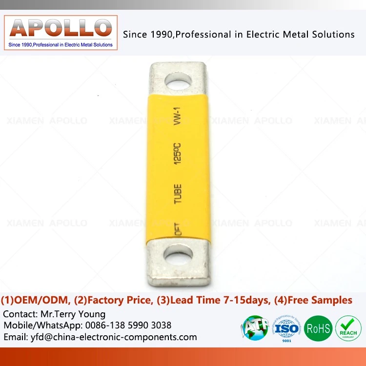 Heat Shrink Tube Insulation Copper Busbar