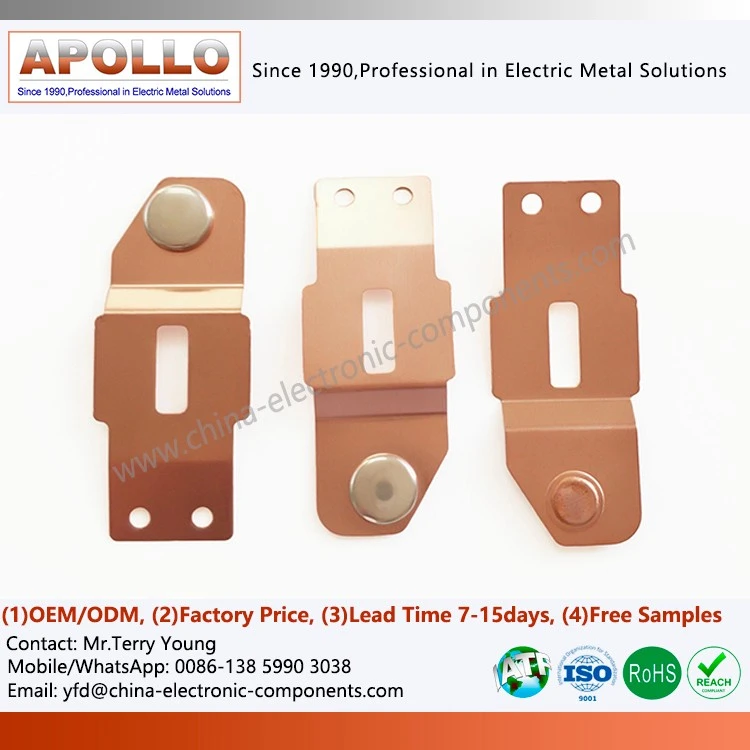 Moving Contact for PCB Photovoltaic PV Relay
