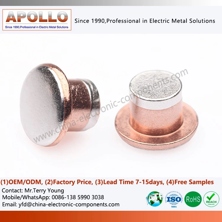 Trimetal Contact Rivets suppliers