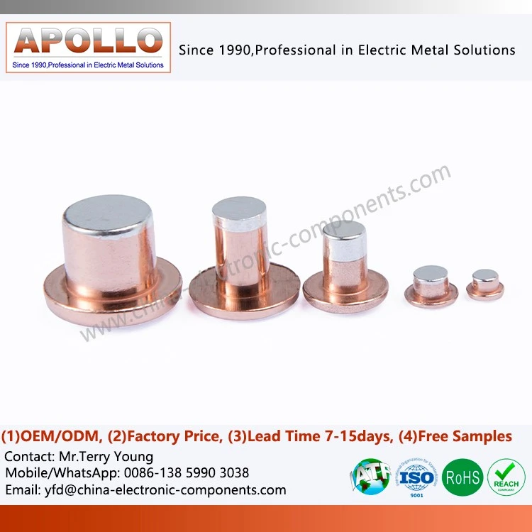 Trimetal Contact Rivets factory